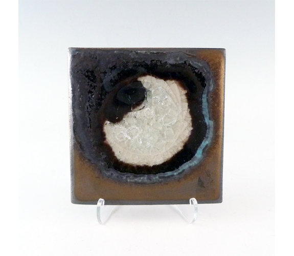 Kerry Brooks - Bronze Ceramic and Glass Coaster